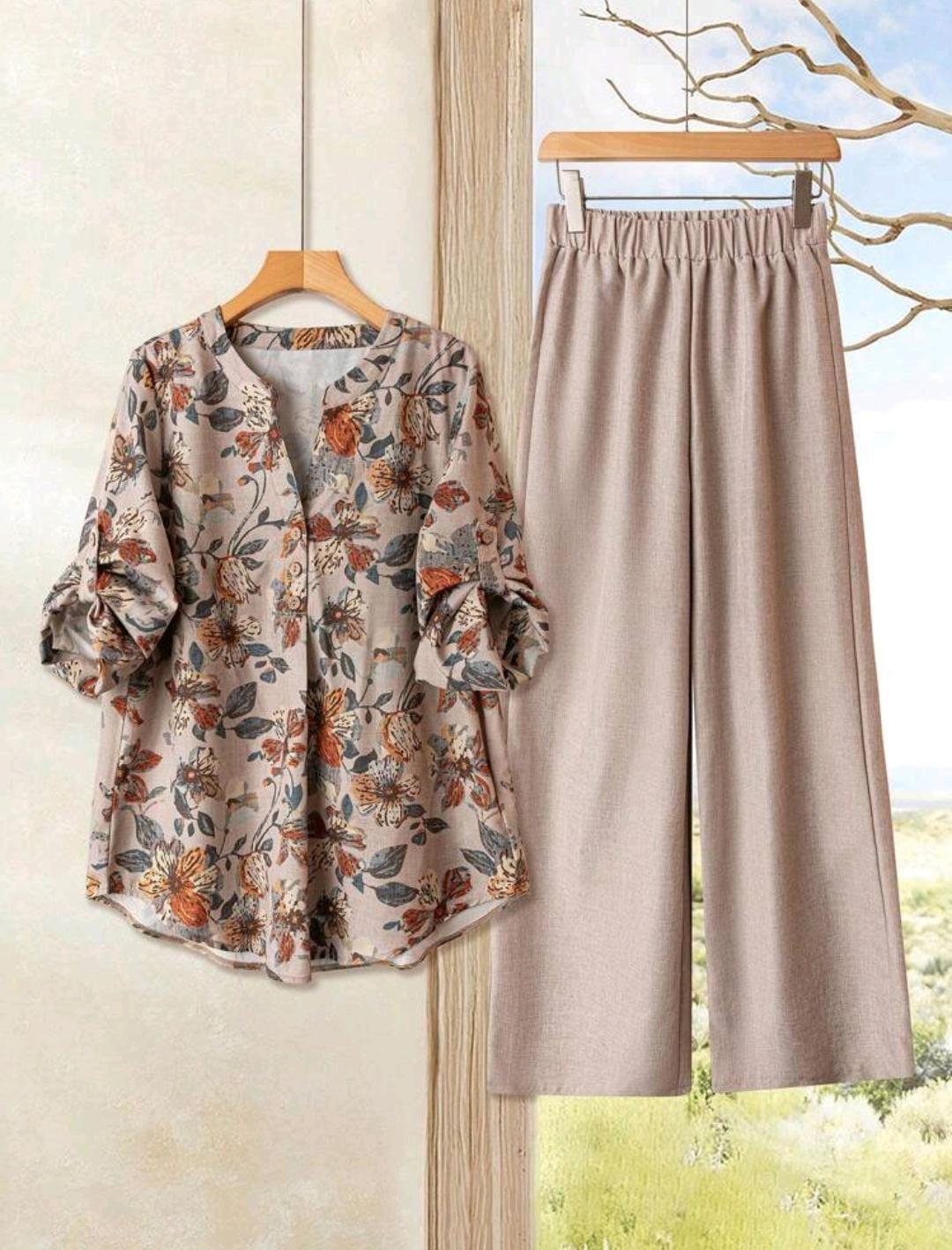 Conjuntos de pantalón y blusa · Entrega inmediata