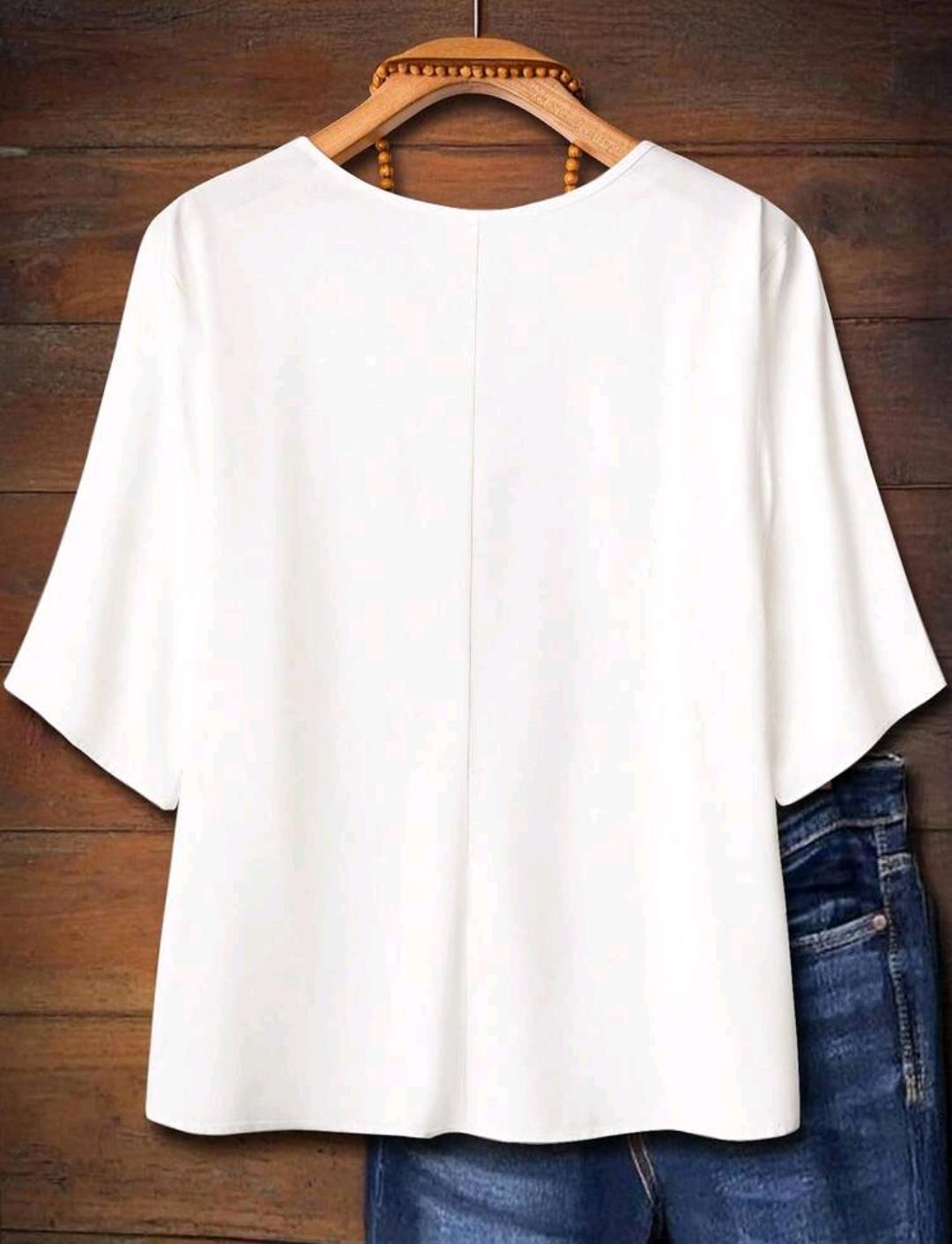 Blusa Amelia con detalle de botones