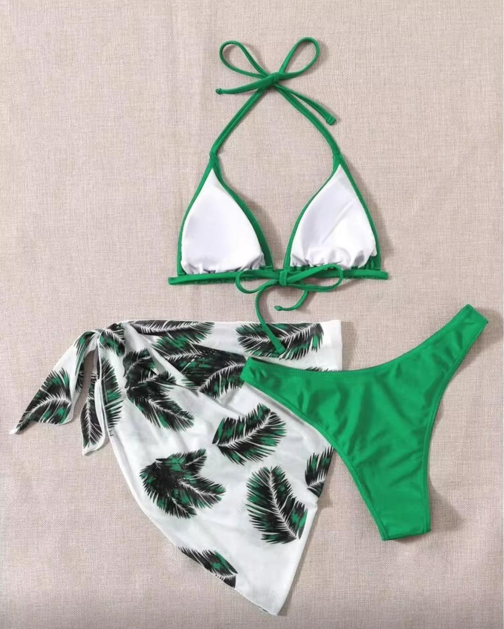 Traje de baño de 3 piezas