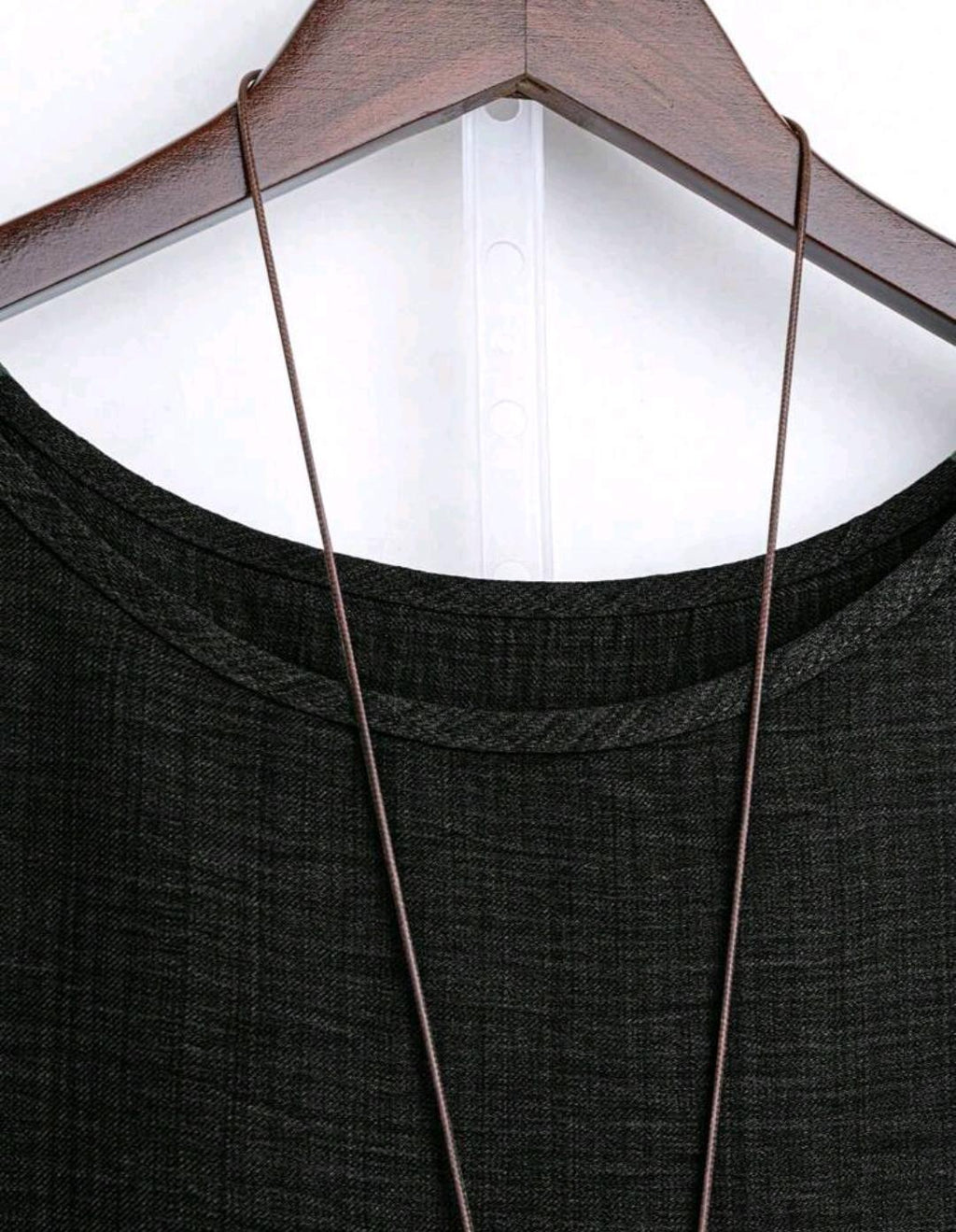 Blusa Plus de corte amplio y manga media | Bajo pedido