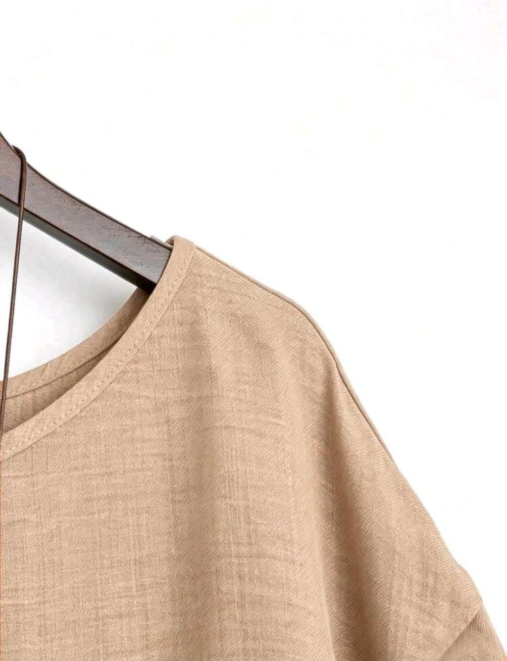 Blusa Plus de corte amplio y manga media | Bajo pedido