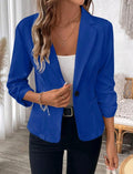 Blazer azul Rey