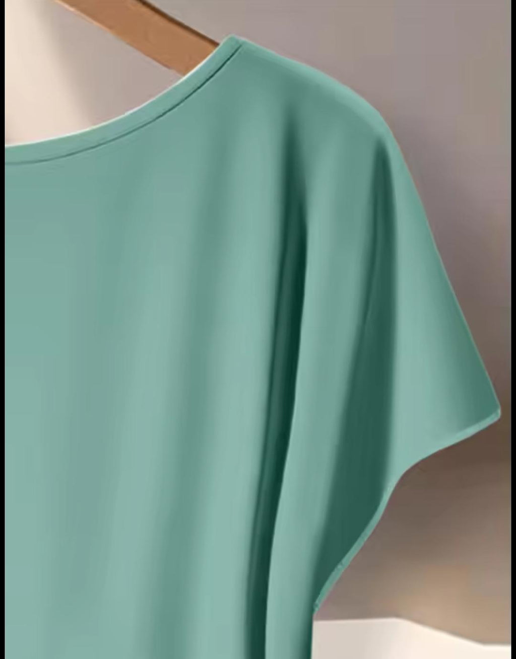Conjunto de 2 piezas de pantalón y blusa con estampado de hojas