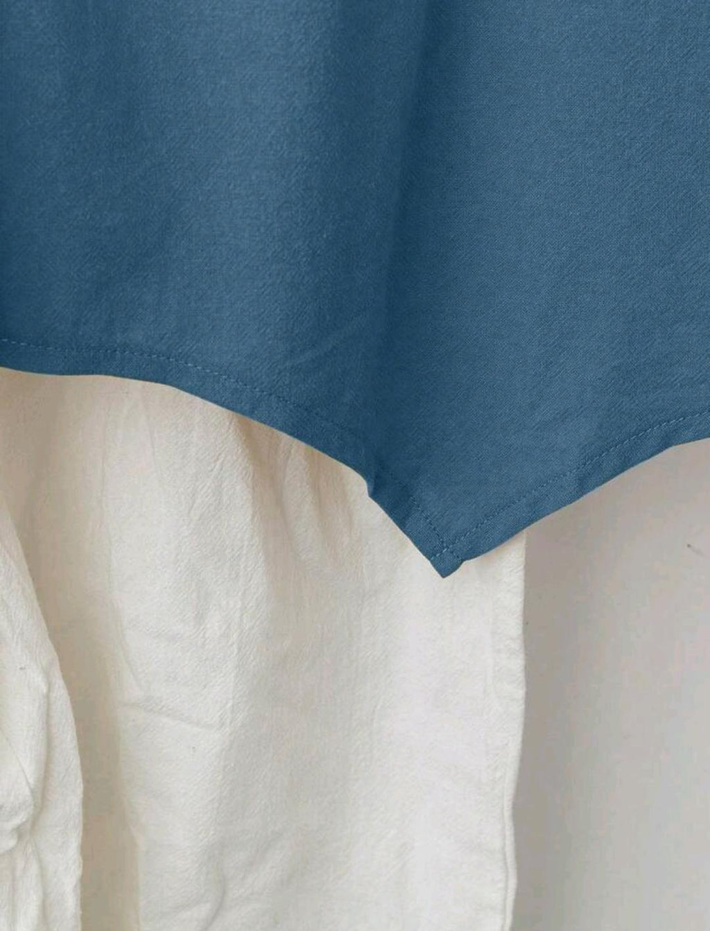 Blusa olgada con botones | Bajo pedido