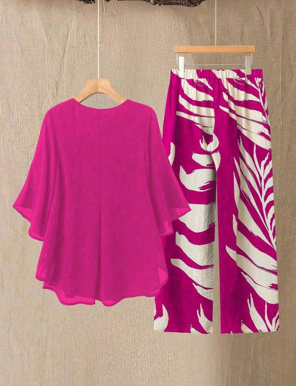 Conjunto Brisa Tropical Plus | Blusa y pantalón | Bajo pedido