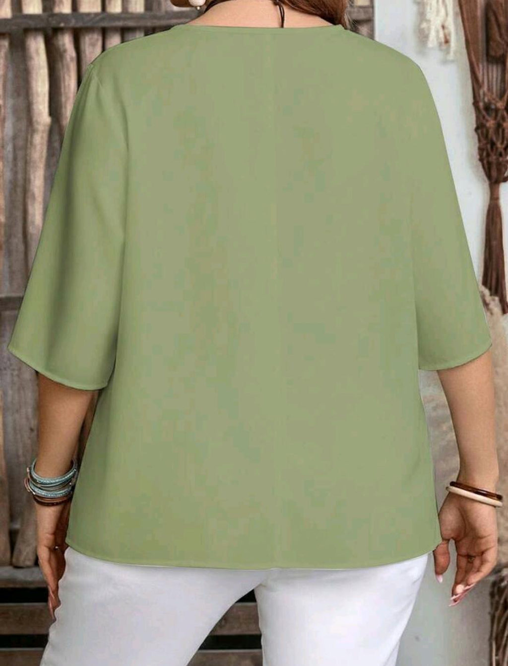 Blusa Amelia con detalle de botones