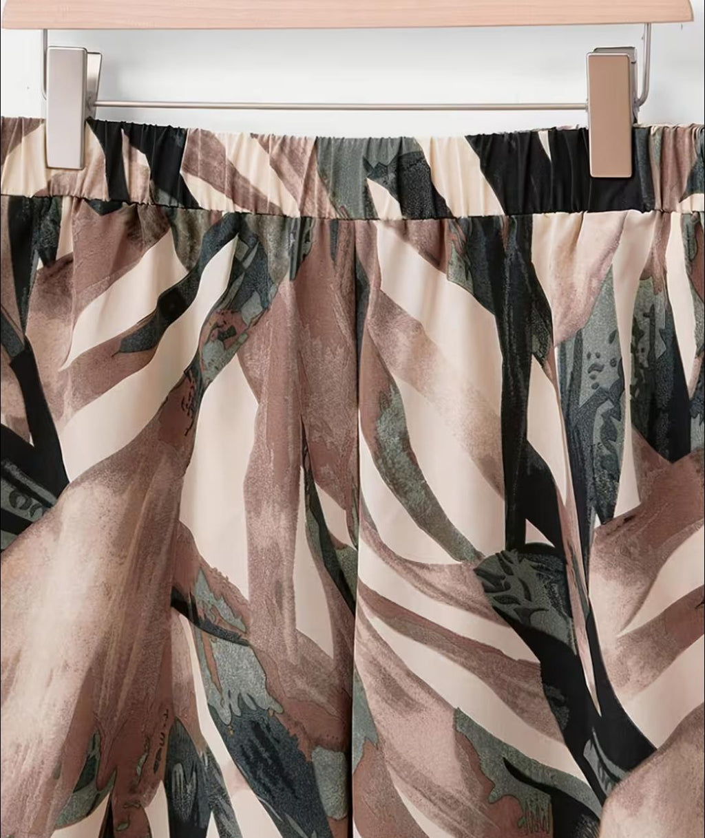 Conjunto de 2 piezas de pantalón y blusa