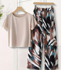 Conjunto de 2 piezas de pantalón y blusa
