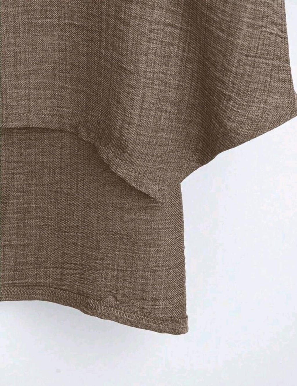 Blusa Plus de corte amplio y manga media | Bajo pedido