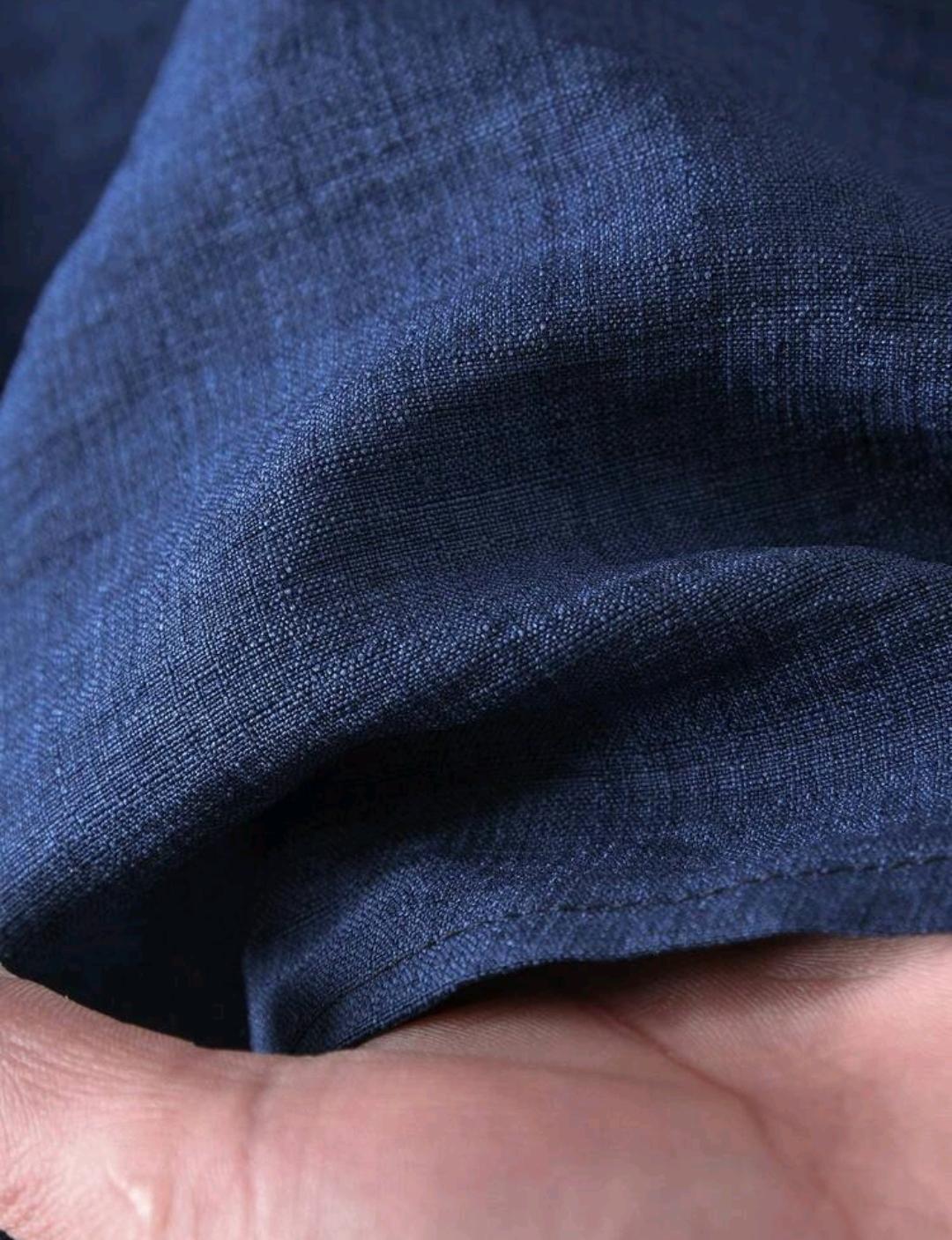 Rusticease Conjunto de 2 piezas de top de manga corta y pantalon largo para mujer talla grande, ropa de verano y primavera, estilo campestre, oficina, vacaciones, formal, azul marino, casual, suave y con forma.