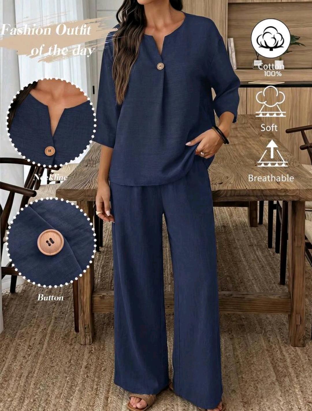 Conjunto Brisa de algodón | Bajo pedido.