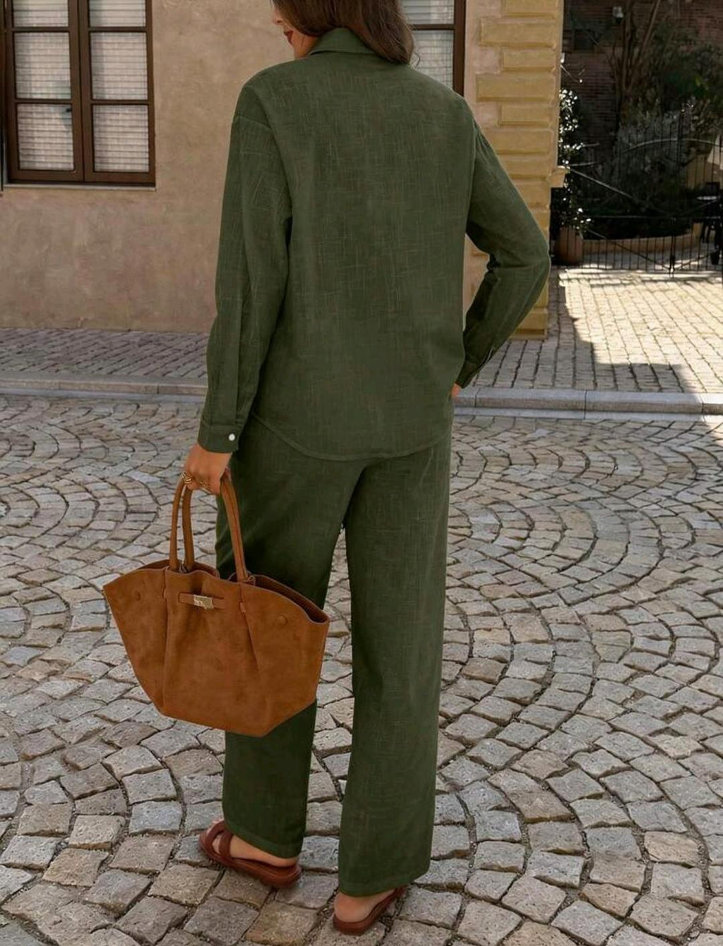 Conjunto de camisa y pantalón 100 % algodón | Bajo pedido