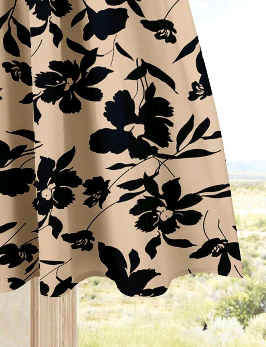 Rusticease Set de 2 piezas  top de unicolor + falda estampada para vacaciones casuales de mujer, conjunto de verano.
