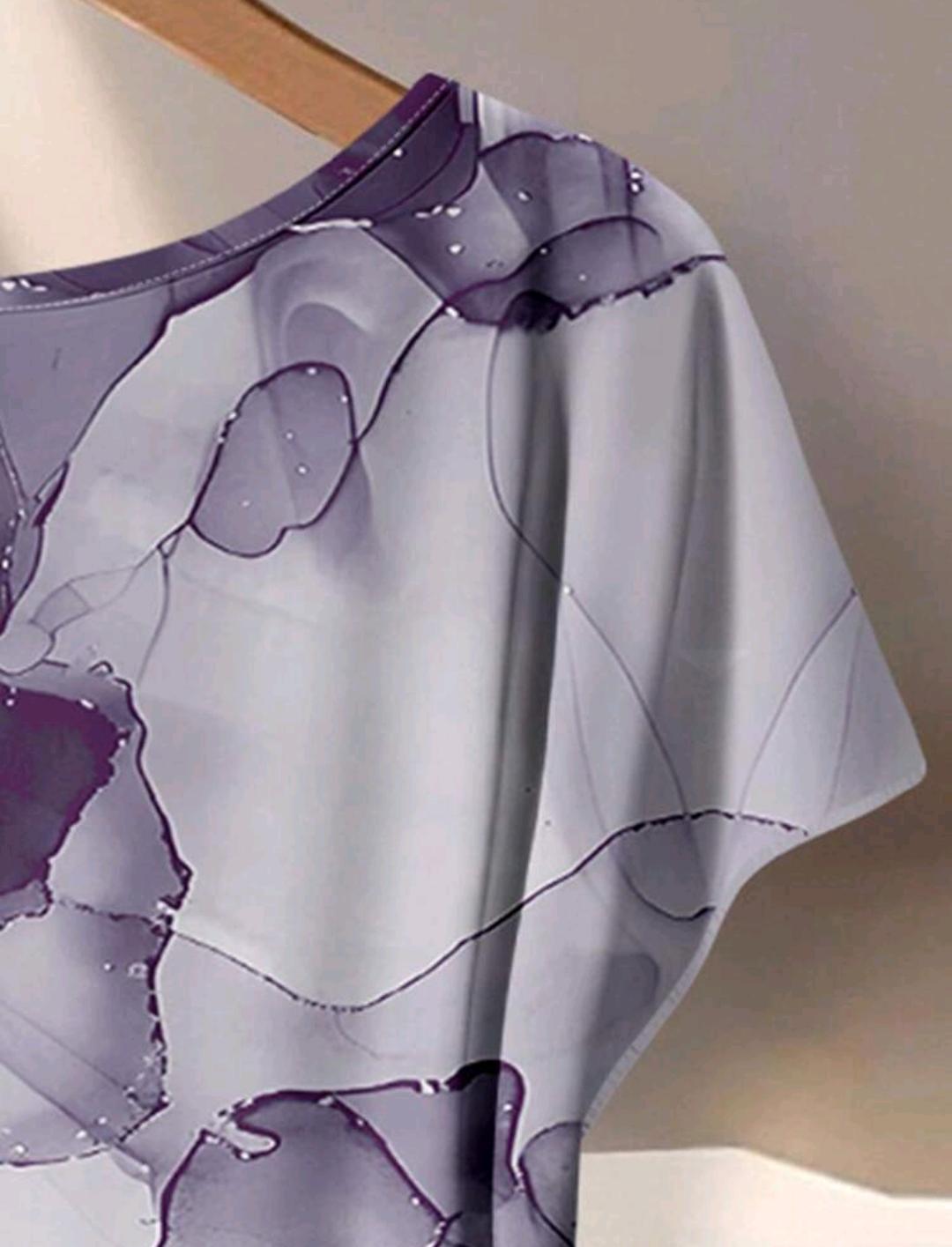 Conjunto Ámbar de blusa estampada y pantalón de pierna ancha | Bajo pedido
