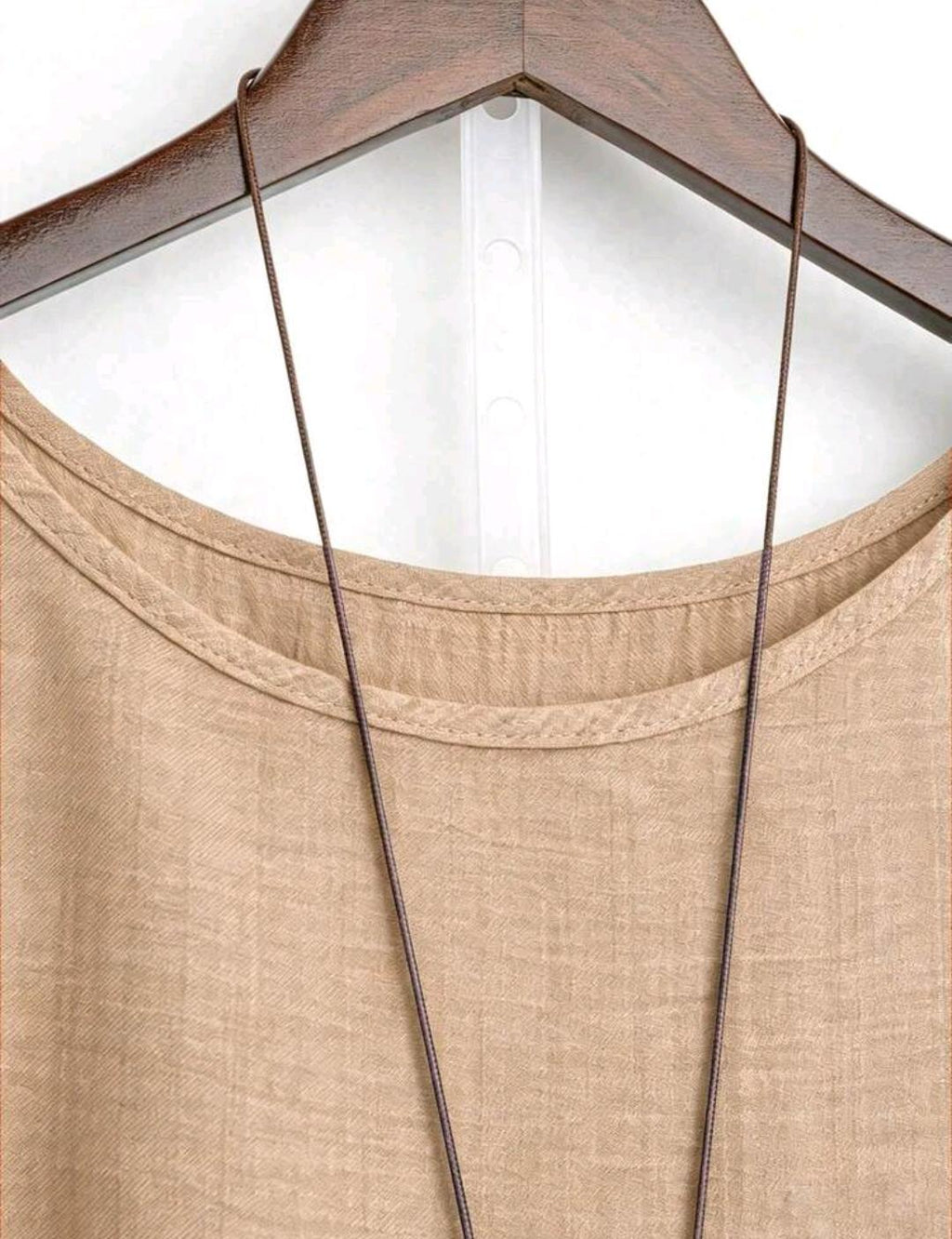 Blusa Plus de corte amplio y manga media | Bajo pedido