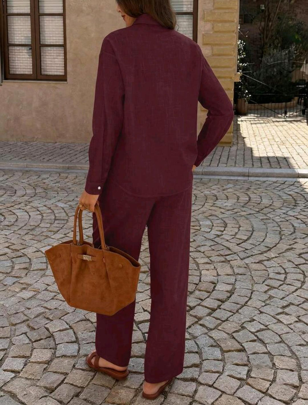 Conjunto de camisa y pantalón 100 % algodón | Bajo pedido