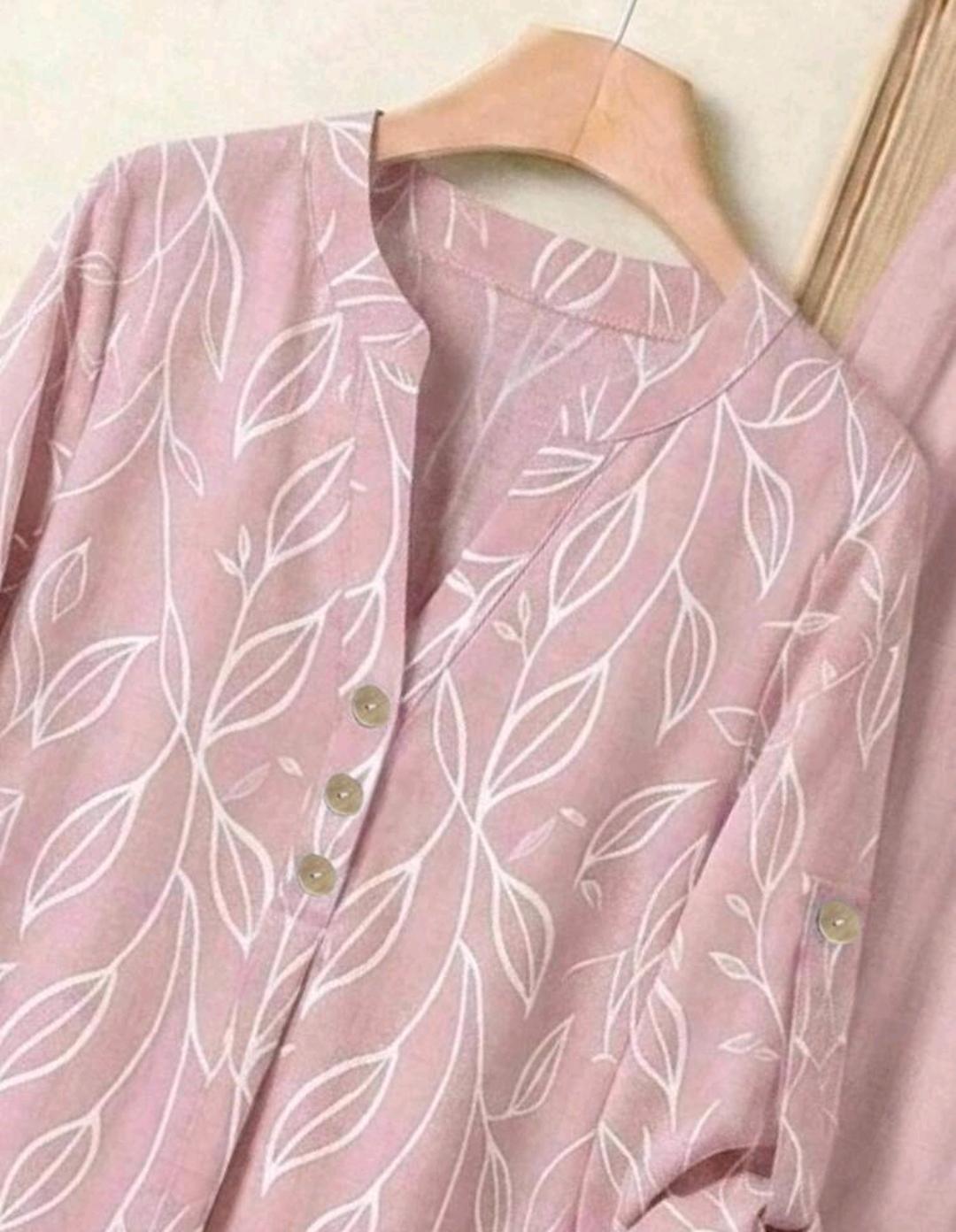 Conjunto de 2 piezas de pantalón y blusa manga larga – Bajo pedido