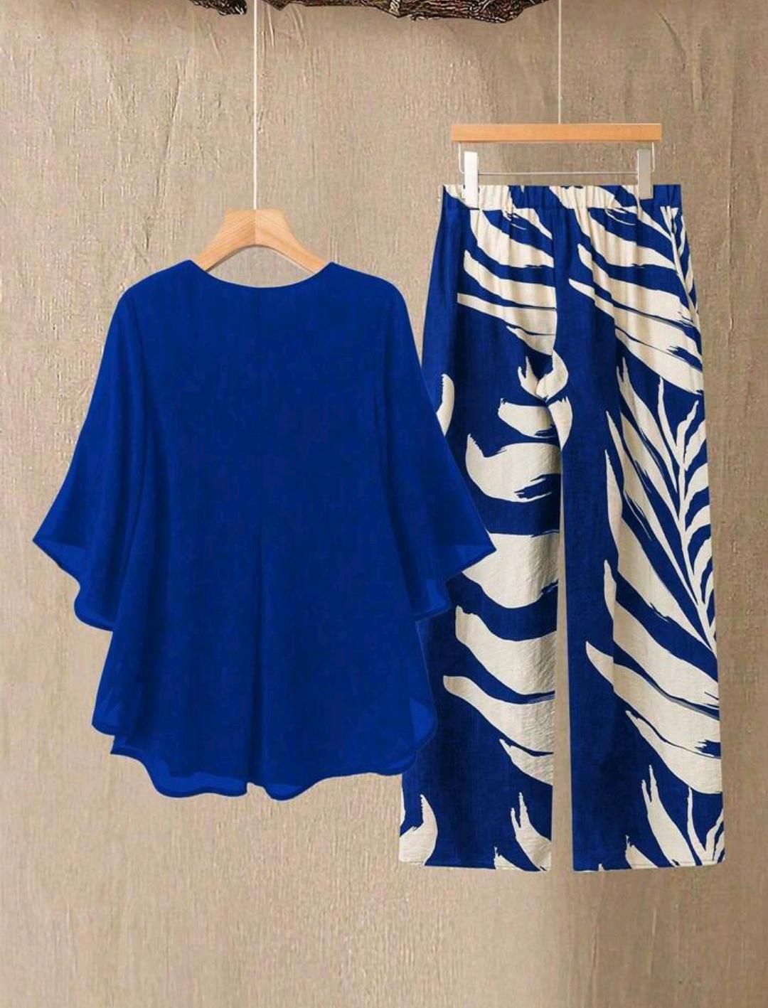 Conjunto Brisa Tropical Plus | Blusa y pantalón | Bajo pedido