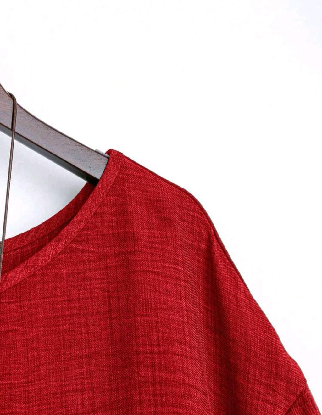 Blusa Plus de corte amplio y manga media | Bajo pedido
