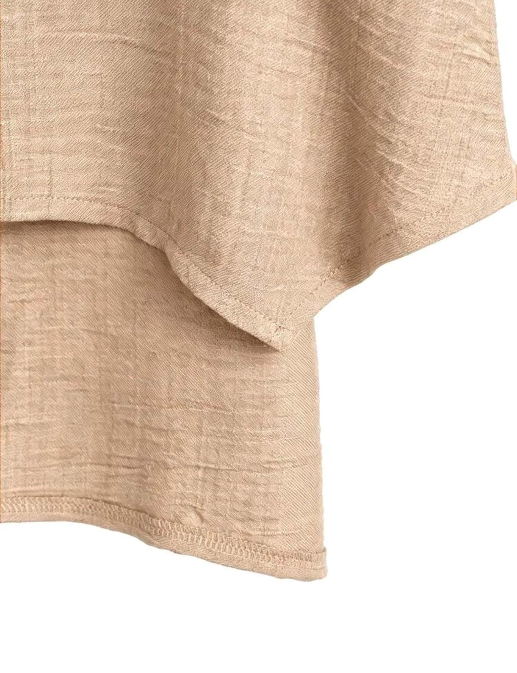 Blusa Plus de corte amplio y manga media | Bajo pedido