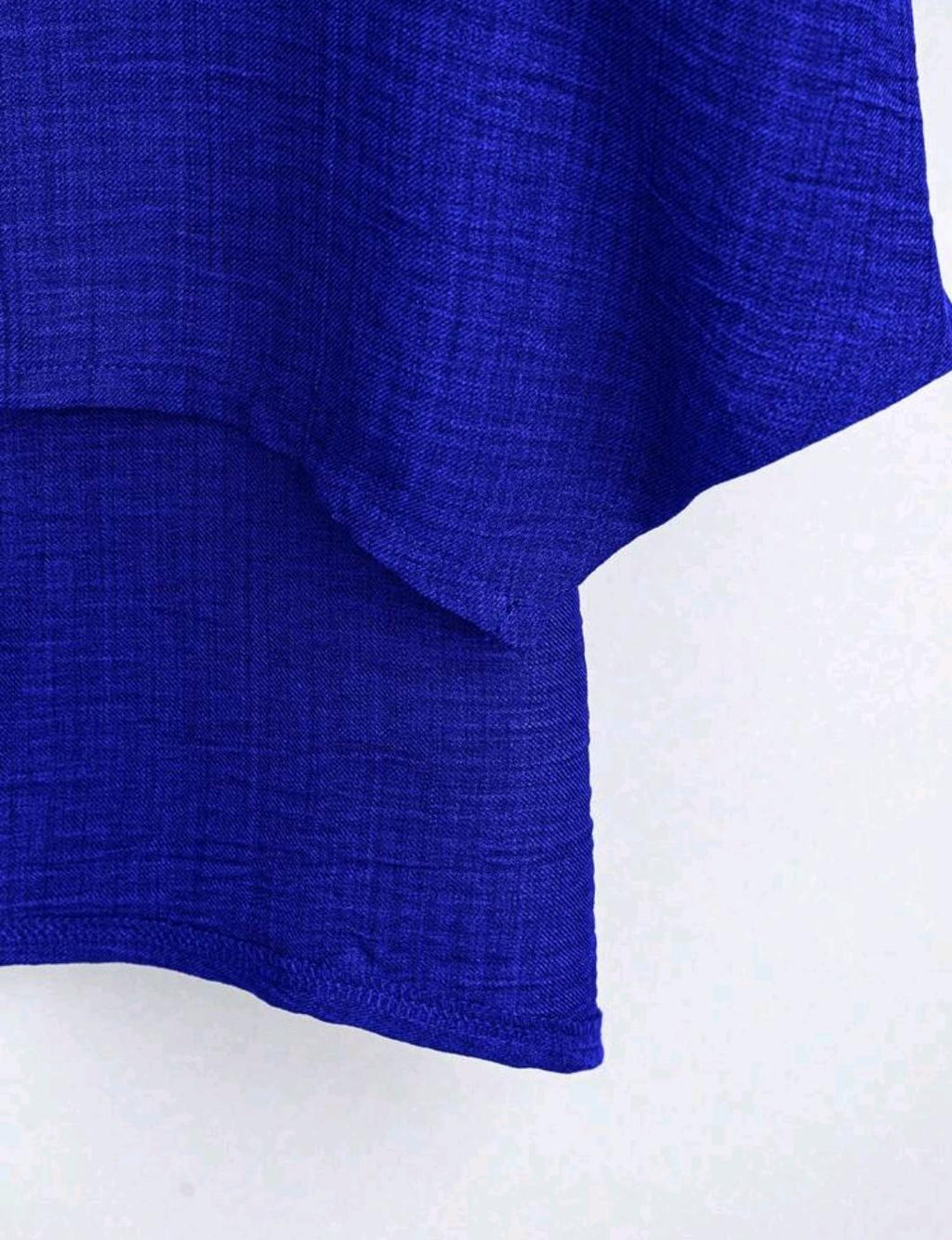 Blusa Plus de corte amplio y manga media | Bajo pedido