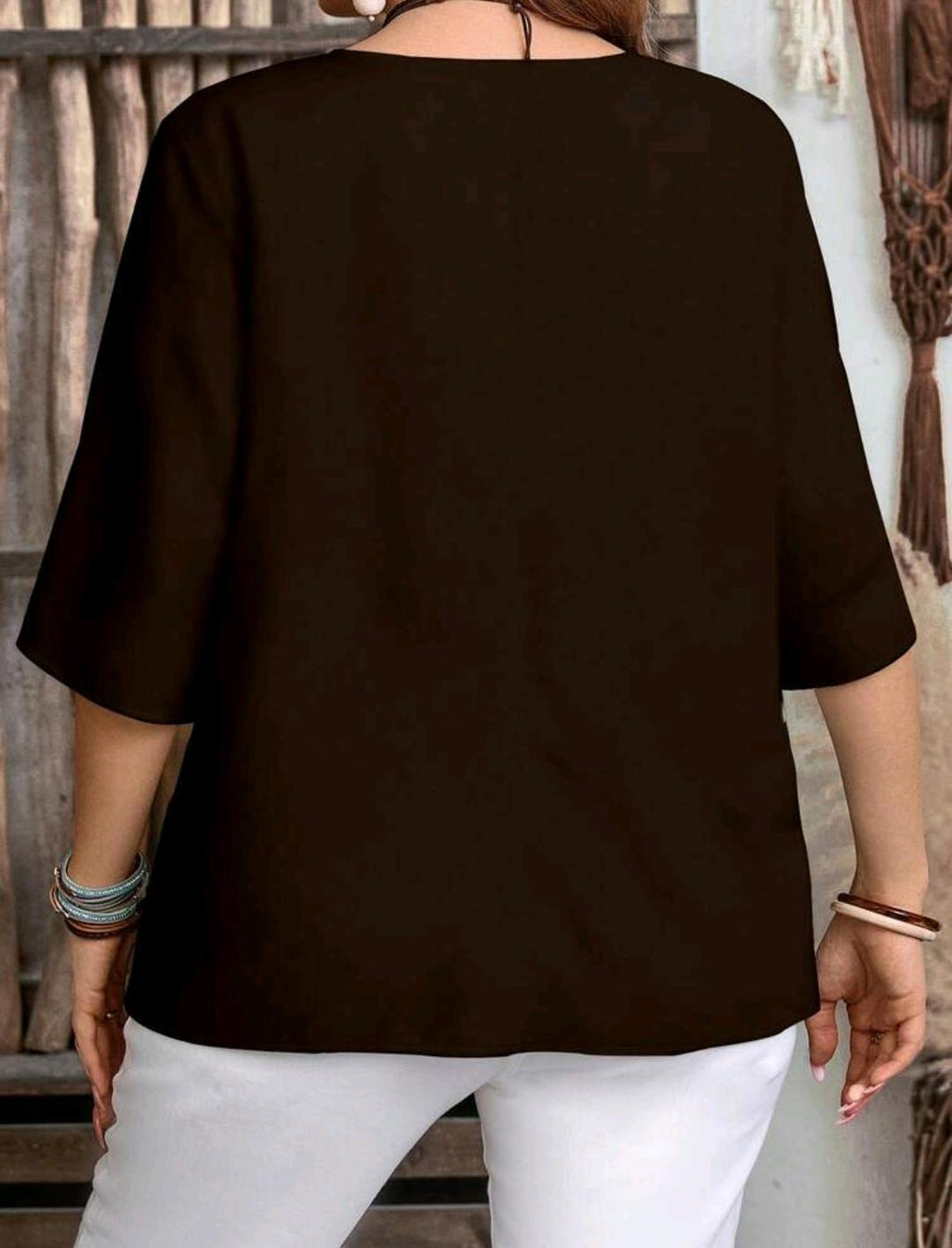 Blusa Amelia con detalle de botones