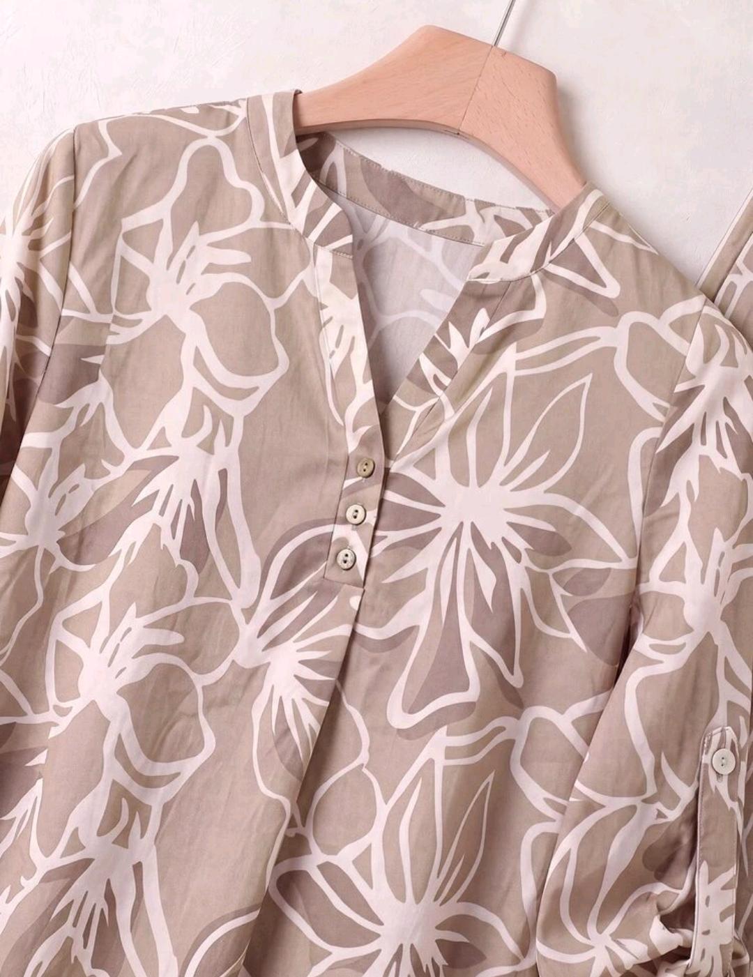 Conjunto de 2 piezas de pantalón y blusa manga larga – Bajo pedido