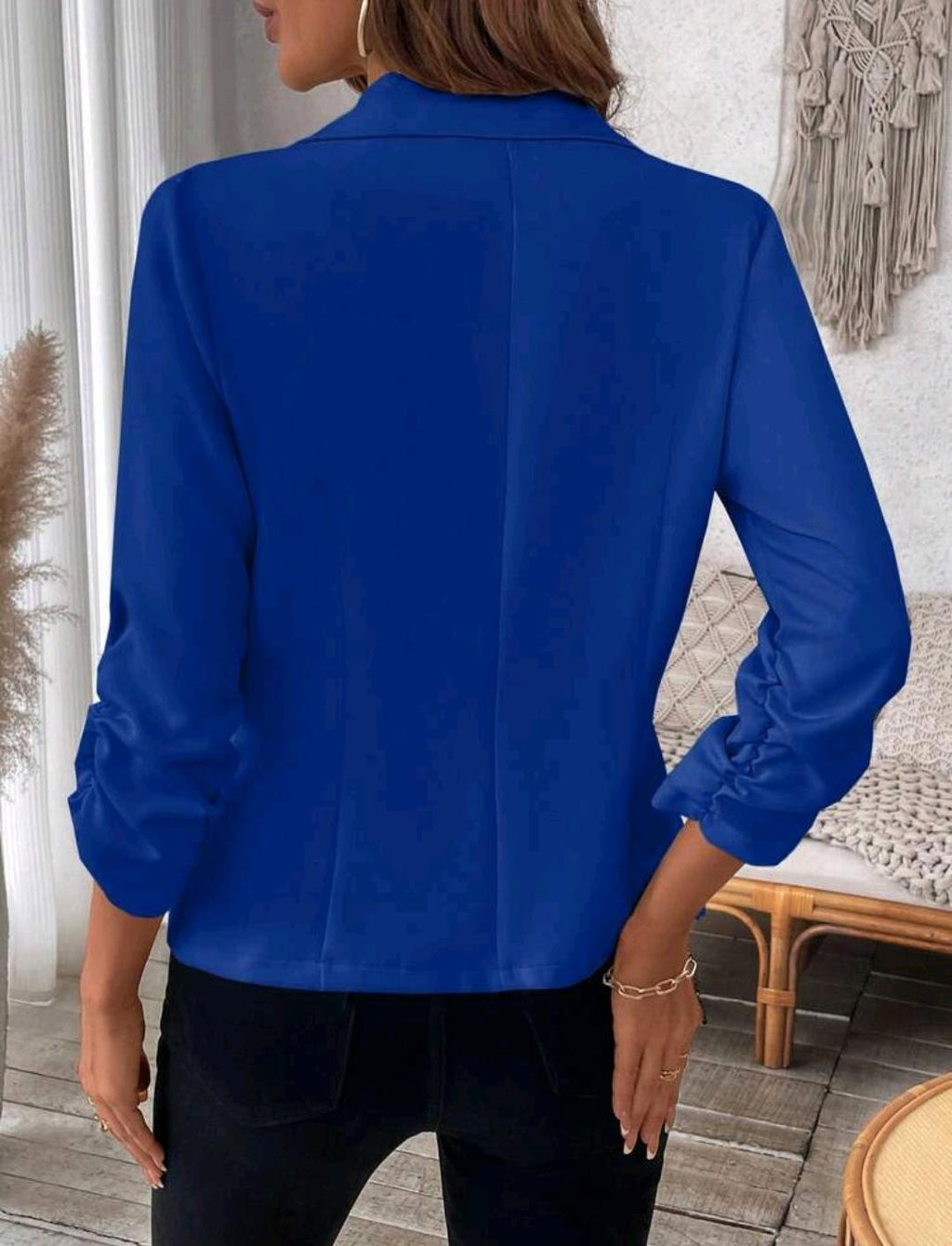 Blazer azul Rey