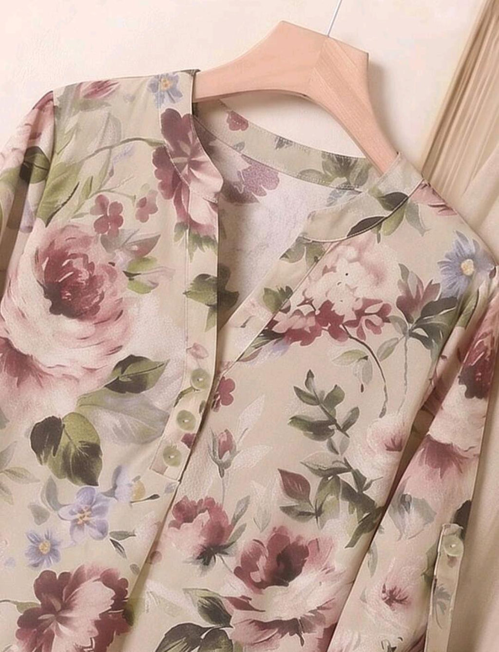 Conjunto de 2 piezas de pantalón y blusa manga larga – Bajo pedido